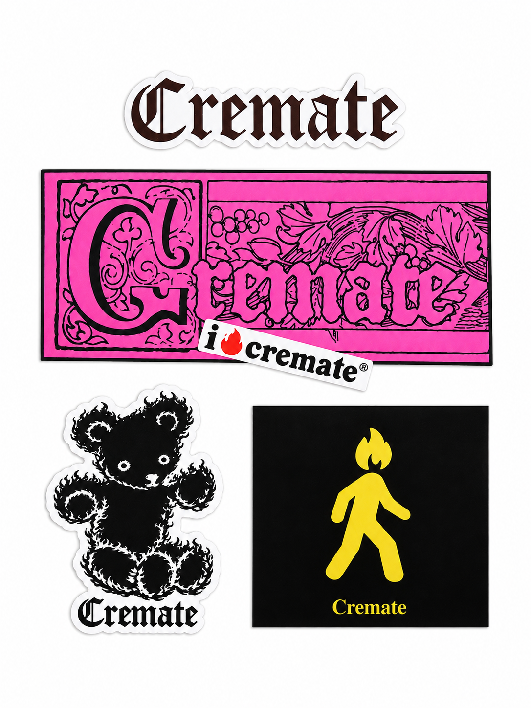 Cremate Sticker Pack