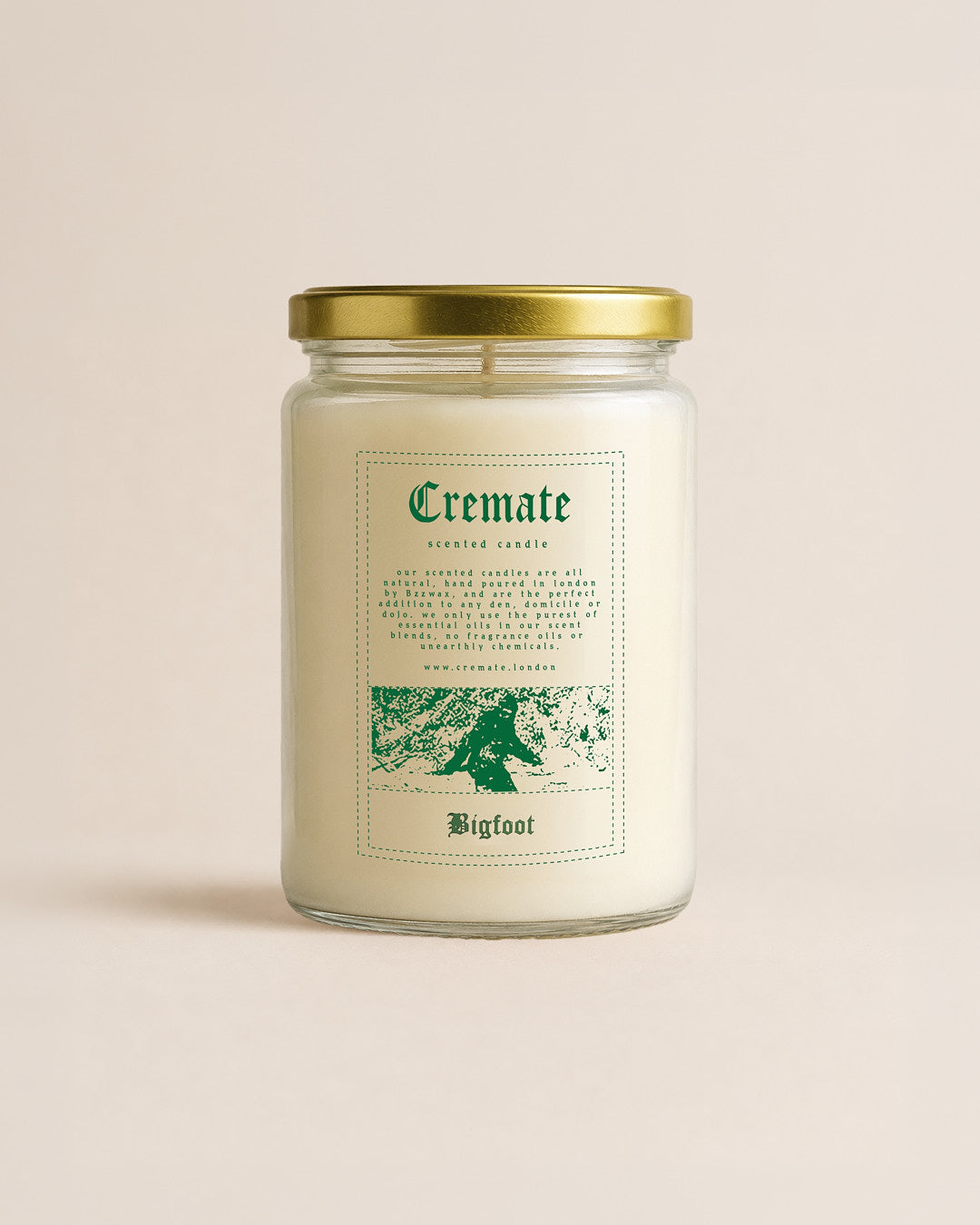 Bigfoot Scented Candle