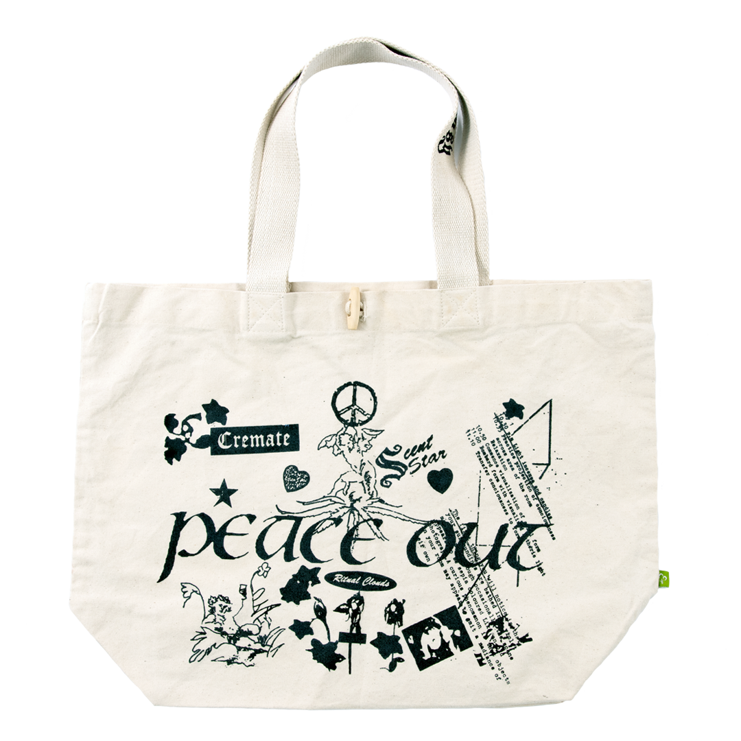 Stussy peace and love tote sale